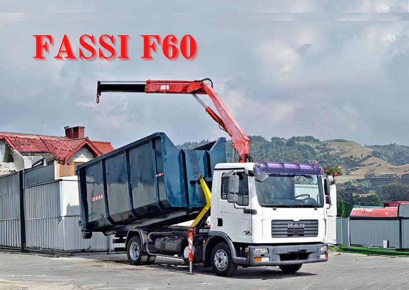 MAN TGL 7.150 + FASSI F60 * TOPZUSTAND - Tippbil lastbil, Kranbil: bild 1 MAN TGL 7.150 + FASSI F60 * TOPZUSTAND - Tippbil lastbil, Kranbil: bild 1