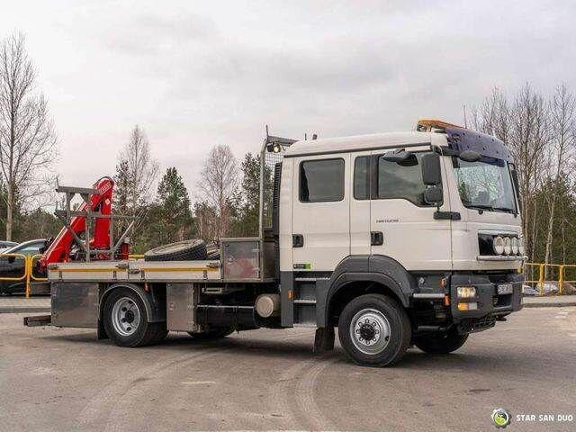 MAN TGM 13.290 4x4 BI FASSI F40B22 Crane Camper - Flakbil, Kranbil: bild 4 MAN TGM 13.290 4x4 BI FASSI F40B22 Crane Camper - Flakbil, Kranbil: bild 4