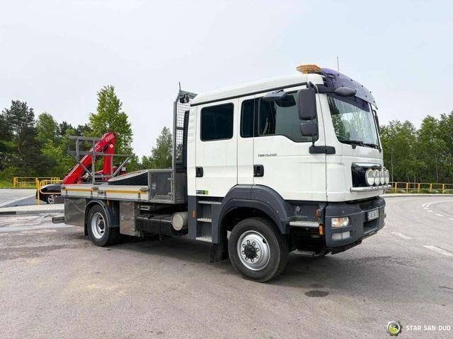 MAN TGM 13.290 4x4 FASSI F40B22 Crane Camper DOKA - Flakbil, Kranbil: bild 3 MAN TGM 13.290 4x4 FASSI F40B22 Crane Camper DOKA - Flakbil, Kranbil: bild 3