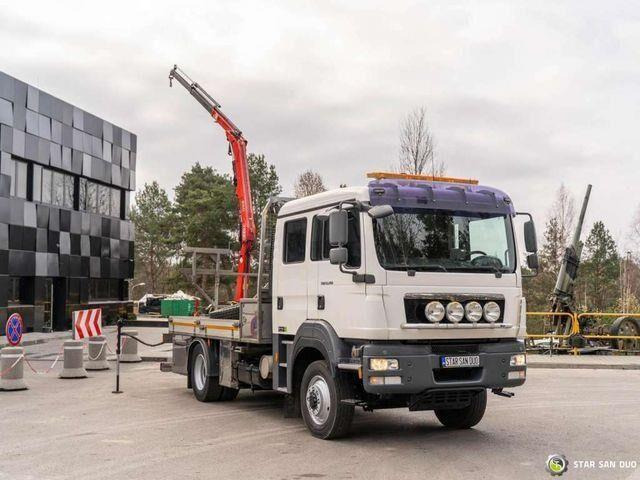 MAN TGM 13.290 4x4 FASSI F40B22 Crane Camper DOKA - Flakbil, Kranbil: bild 5 MAN TGM 13.290 4x4 FASSI F40B22 Crane Camper DOKA - Flakbil, Kranbil: bild 5