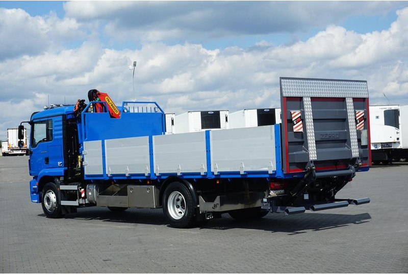 MAN TGM / 18.290 / SKRZYNIOWY + HDS + WINDA / PALFINGER PK 12002 / - Flakbil, Kranbil: bild 5 MAN TGM / 18.290 / SKRZYNIOWY + HDS + WINDA / PALFINGER PK 12002 / - Flakbil, Kranbil: bild 5