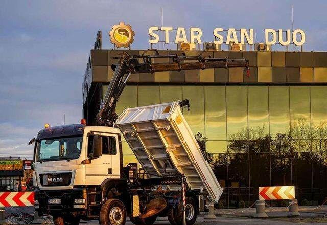 MAN TGS 18.360 4x4 HIAB 144 E-4 Crane Kipper - Tippbil lastbil, Kranbil: bild 4 MAN TGS 18.360 4x4 HIAB 144 E-4 Crane Kipper - Tippbil lastbil, Kranbil: bild 4