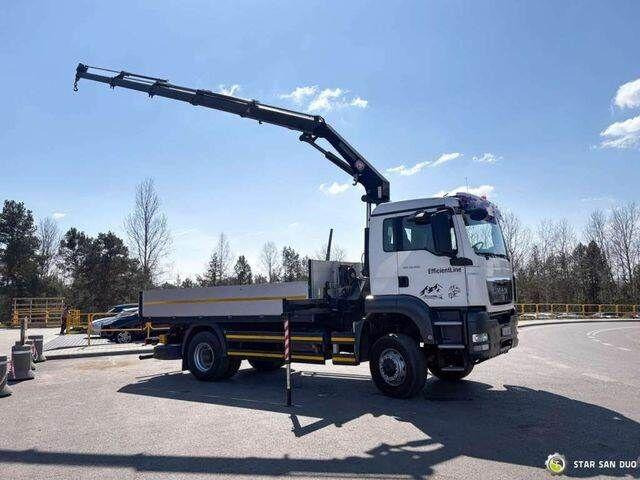 MAN TGS 18.360 4x4 HMF 1720 K4 Crane KRAN - Flakbil, Kranbil: bild 2 MAN TGS 18.360 4x4 HMF 1720 K4 Crane KRAN - Flakbil, Kranbil: bild 2