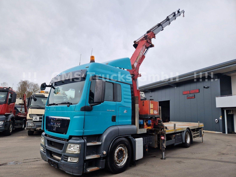 MAN TGS 18.360 Platform Crane HMF 2820 - Flakbil, Kranbil: bild 1 MAN TGS 18.360 Platform Crane HMF 2820 - Flakbil, Kranbil: bild 1