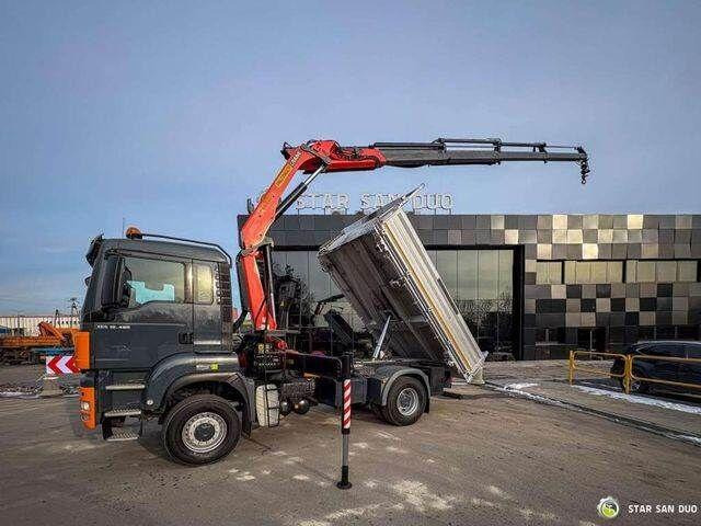 MAN TGS 18.480 PALFINGER PK 16502 HDS Crane,Kipper - Tippbil lastbil, Kranbil: bild 2 MAN TGS 18.480 PALFINGER PK 16502 HDS Crane,Kipper - Tippbil lastbil, Kranbil: bild 2