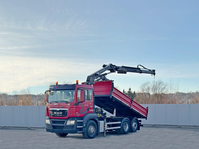 MAN TGS 26.360 Kipper 5,15m*HMF 1420 K2 + FUNK/6x2 - Tippbil lastbil, Kranbil: bild 2 MAN TGS 26.360 Kipper 5,15m*HMF 1420 K2 + FUNK/6x2 - Tippbil lastbil, Kranbil: bild 2