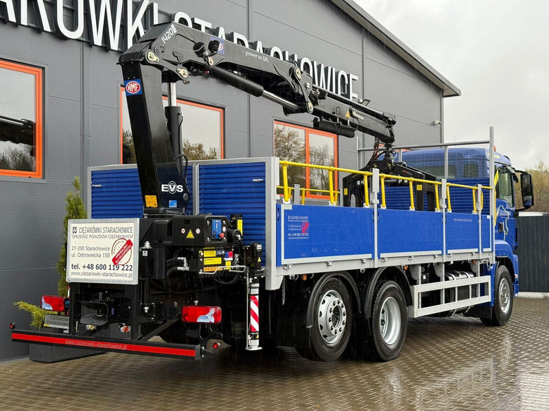 MAN TGS 26.360 - Flakbil, Kranbil: bild 4 MAN TGS 26.360 - Flakbil, Kranbil: bild 4