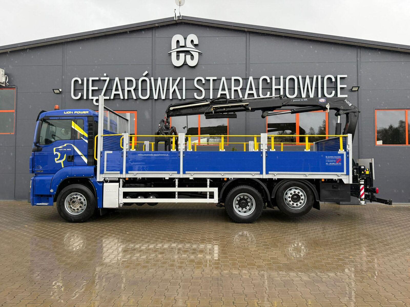 MAN TGS 26.360 - Flakbil, Kranbil: bild 2 MAN TGS 26.360 - Flakbil, Kranbil: bild 2