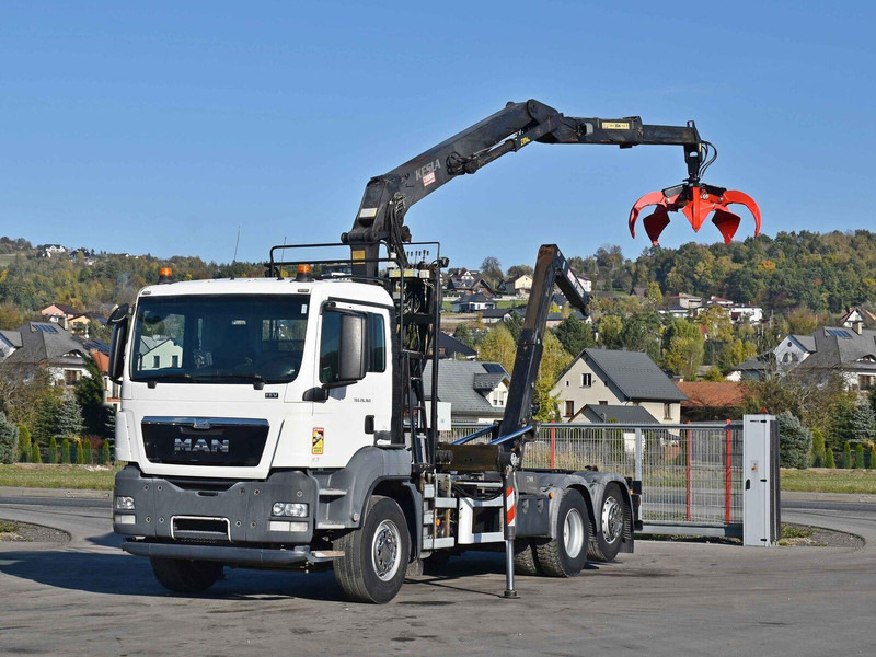 MAN TGS 26.360 - Lastväxlare lastbil, Kranbil: bild 2 MAN TGS 26.360 - Lastväxlare lastbil, Kranbil: bild 2