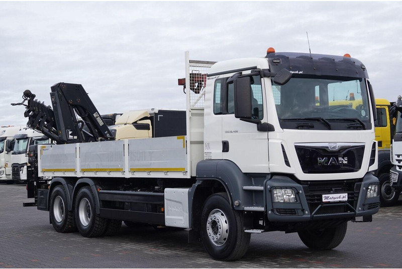 Leasa MAN TGS 26.400 / 6x4 / SKRZYNIOWY - 6,5M / HDS HIAB 188 4xwysów 13 M MAN TGS 26.400 / 6x4 / SKRZYNIOWY - 6,5M / HDS HIAB 188 4xwysów 13 M: bild 9