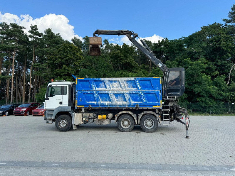 MAN TGS 26.440 6x4 Tipper + Crane Loglift 120S - Tippbil lastbil, Kranbil: bild 2 MAN TGS 26.440 6x4 Tipper + Crane Loglift 120S - Tippbil lastbil, Kranbil: bild 2