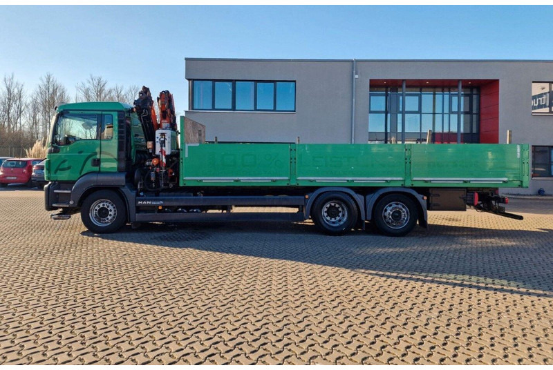 MAN TGS 26.460 6X2 Flatbed + Crane Atlas 172.3E-A4 + RC - Flakbil, Kranbil: bild 5 MAN TGS 26.460 6X2 Flatbed + Crane Atlas 172.3E-A4 + RC - Flakbil, Kranbil: bild 5