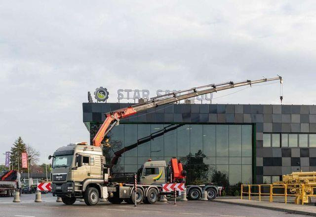 MAN TGS 26.480 6x6 PALFINGER PK 34002 SH Crane Winc - Flakbil, Kranbil: bild 3 MAN TGS 26.480 6x6 PALFINGER PK 34002 SH Crane Winc - Flakbil, Kranbil: bild 3