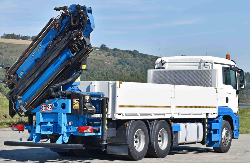 Flakbil, Kranbil MAN TGS 26.480 * PK 27002 + JIB PJ060 + FUNK / 6x4: bild 7
