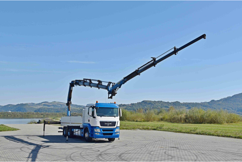 MAN TGS 26.480 * PK 27002 + JIB PJ060 + FUNK / 6x4 - Flakbil, Kranbil: bild 2 MAN TGS 26.480 * PK 27002 + JIB PJ060 + FUNK / 6x4 - Flakbil, Kranbil: bild 2