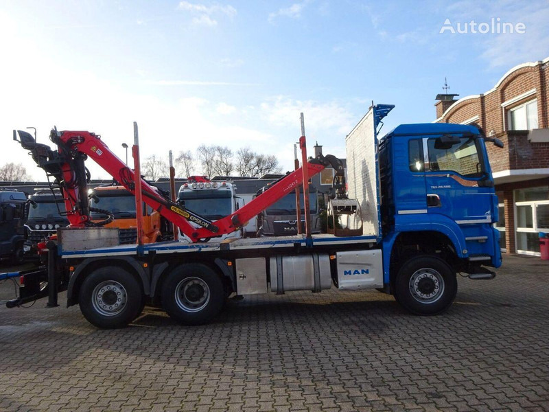 MAN TGS 28.500 6x4 Log truck + Crane Epsilon + Trailer - Timmerbil, Kranbil: bild 4 MAN TGS 28.500 6x4 Log truck + Crane Epsilon + Trailer - Timmerbil, Kranbil: bild 4