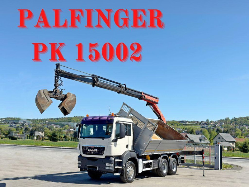 MAN TGS 33.360*KIPPER 4,95 m *PK 15002 * 6x4 - Tippbil lastbil, Kranbil: bild 1 MAN TGS 33.360*KIPPER 4,95 m *PK 15002 * 6x4 - Tippbil lastbil, Kranbil: bild 1