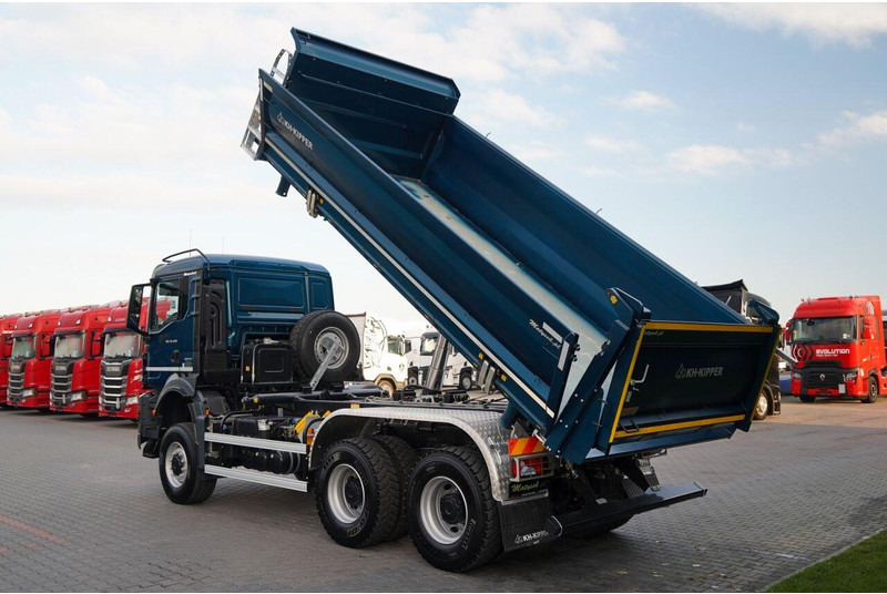 MAN TGS 33.480 / 6X6 / WYWROTKA 3 STRONNA / BORDMATIC / HYDROBURTA / - Tippbil lastbil: bild 4 MAN TGS 33.480 / 6X6 / WYWROTKA 3 STRONNA / BORDMATIC / HYDROBURTA / - Tippbil lastbil: bild 4