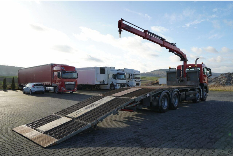 MAN TGS 35.360 / 8x2-4 / LAWETA + HDS HIAB 166 E-2 / 4 OSIOWY / NAJ - Bärgningsbil: bild 4 MAN TGS 35.360 / 8x2-4 / LAWETA + HDS HIAB 166 E-2 / 4 OSIOWY / NAJ - Bärgningsbil: bild 4