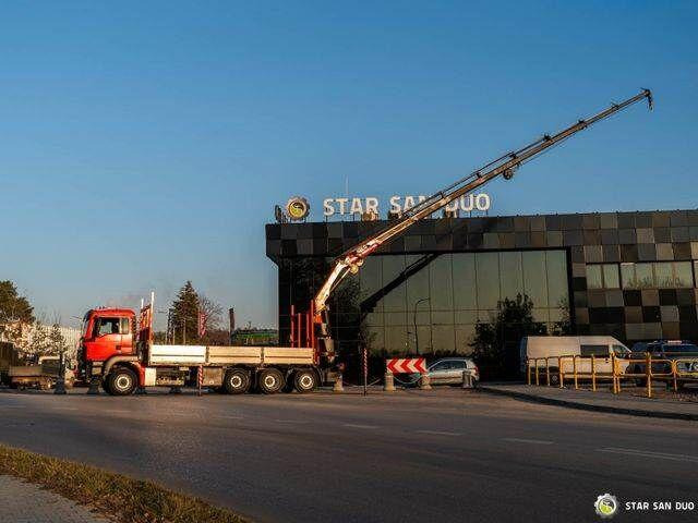 MAN TGS 35.400 - Flakbil, Kranbil: bild 1 MAN TGS 35.400 - Flakbil, Kranbil: bild 1