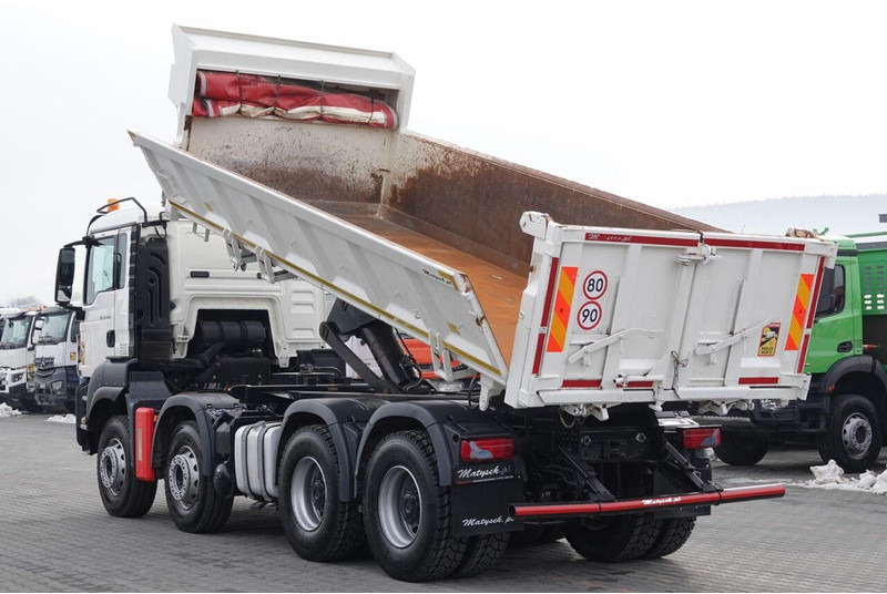 MAN TGS 35.480 / 8x4 / WYWROTKA / BORDMATIC / HYDROBURTA / OPONY 100 - Tippbil lastbil: bild 3 MAN TGS 35.480 / 8x4 / WYWROTKA / BORDMATIC / HYDROBURTA / OPONY 100 - Tippbil lastbil: bild 3