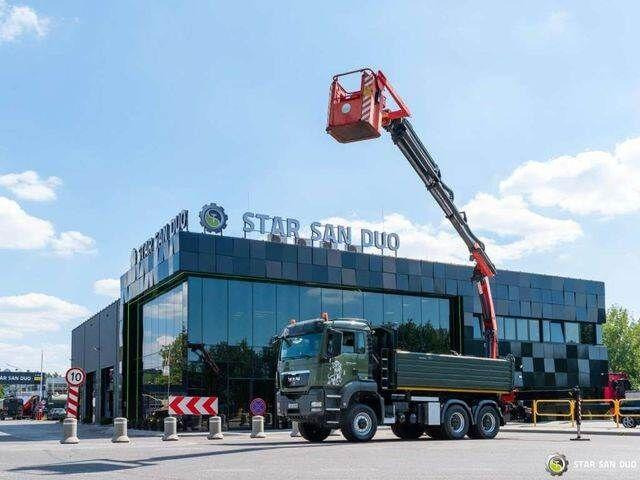 MAN TGS 35.480 PALFINGER PK 20002 HDS Grapple Tippe - Tippbil lastbil, Kranbil: bild 5 MAN TGS 35.480 PALFINGER PK 20002 HDS Grapple Tippe - Tippbil lastbil, Kranbil: bild 5