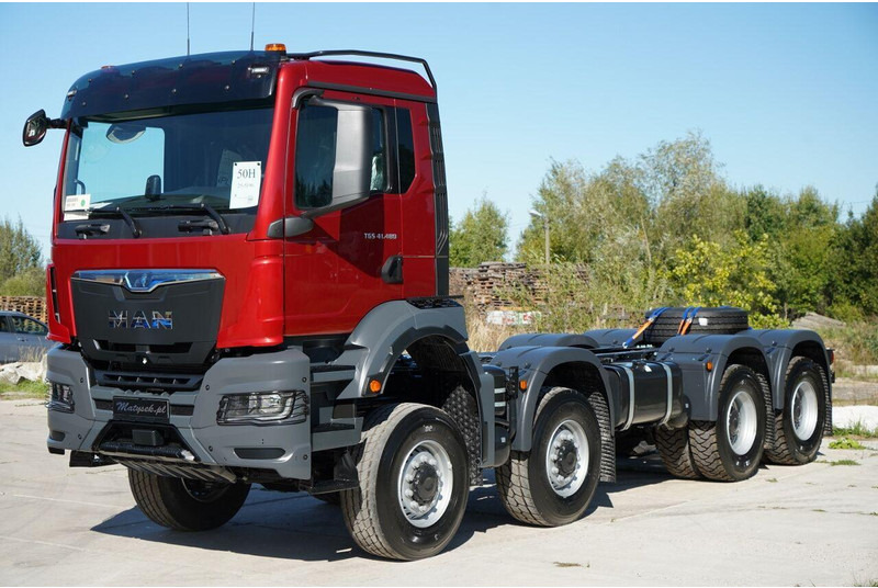 MAN TGS 41.480 / 8X8 / DO ZABUDOWY / FABRYCZNIE NOWY 2025 - Chassi lastbil: bild 1 MAN TGS 41.480 / 8X8 / DO ZABUDOWY / FABRYCZNIE NOWY 2025 - Chassi lastbil: bild 1