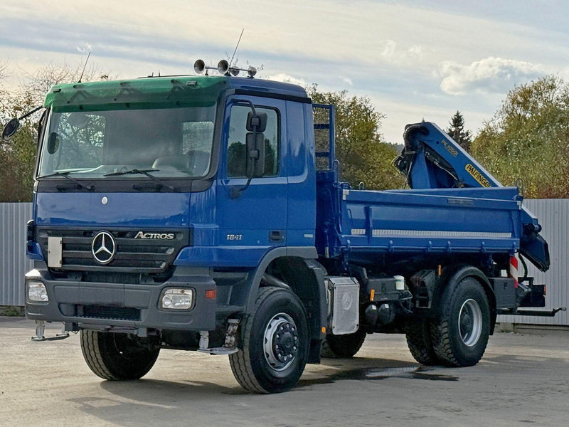 Mercedes-Benz ACTROS 1841 * PK 10501 + FUNK * TOP * 4x4 - Tippbil lastbil, Kranbil: bild 2 Mercedes-Benz ACTROS 1841 * PK 10501 + FUNK * TOP * 4x4 - Tippbil lastbil, Kranbil: bild 2