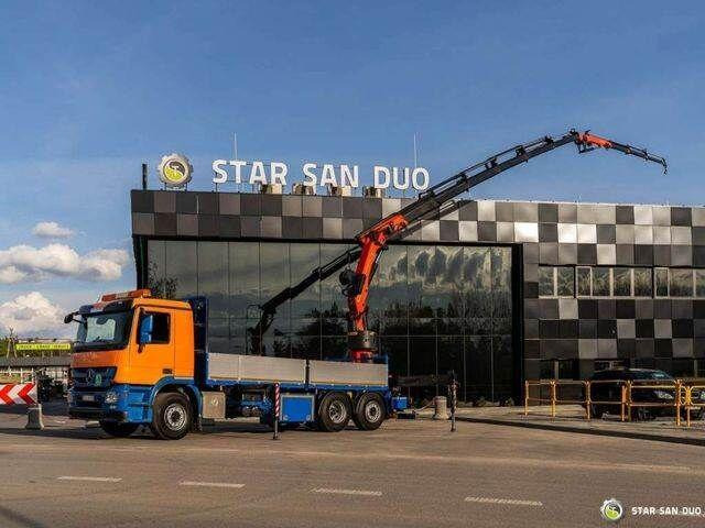 Mercedes-Benz ACTROS 2541 6x2 Palfinger PK 34002 Crane Winch - Flakbil, Kranbil: bild 3 Mercedes-Benz ACTROS 2541 6x2 Palfinger PK 34002 Crane Winch - Flakbil, Kranbil: bild 3