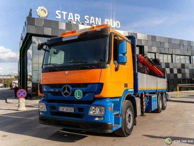 Mercedes-Benz ACTROS 2541 6x2 Palfinger PK 34002 Crane Winch - Flakbil, Kranbil: bild 5 Mercedes-Benz ACTROS 2541 6x2 Palfinger PK 34002 Crane Winch - Flakbil, Kranbil: bild 5