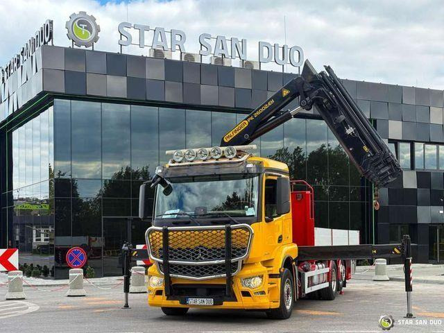 Mercedes-Benz ACTROS 2543 6x2 PalfingerPK 26002 EH Crane - Flakbil, Kranbil: bild 1 Mercedes-Benz ACTROS 2543 6x2 PalfingerPK 26002 EH Crane - Flakbil, Kranbil: bild 1