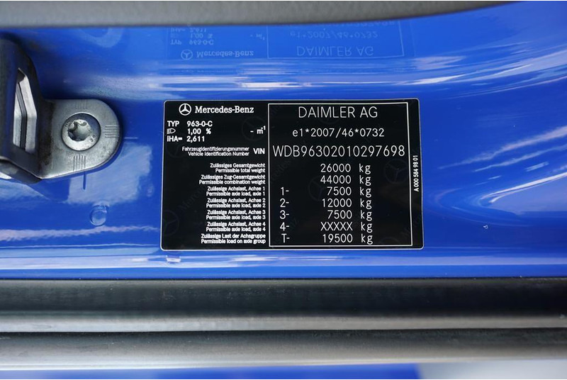 Leasa Mercedes-Benz ACTROS / 2543 / ACC / E 6 / PEŁNY ADR / PLATFORMA / ZAWIESIE POD Mercedes-Benz ACTROS / 2543 / ACC / E 6 / PEŁNY ADR / PLATFORMA / ZAWIESIE POD: bild 11