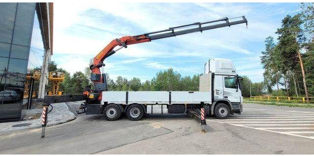 Mercedes-Benz ACTROS 2546 6x2 Palfinger PK 50002 EURO 5 Cran - Flakbil, Kranbil: bild 4 Mercedes-Benz ACTROS 2546 6x2 Palfinger PK 50002 EURO 5 Cran - Flakbil, Kranbil: bild 4