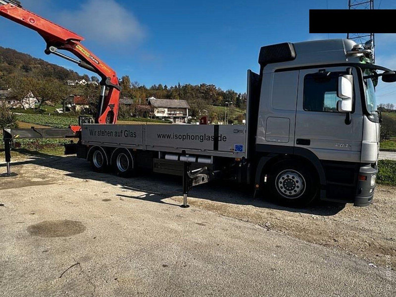 Mercedes-Benz ACTROS 2641 6x2 Crane PALFINGER PK 36002 - Flakbil, Kranbil: bild 3 Mercedes-Benz ACTROS 2641 6x2 Crane PALFINGER PK 36002 - Flakbil, Kranbil: bild 3