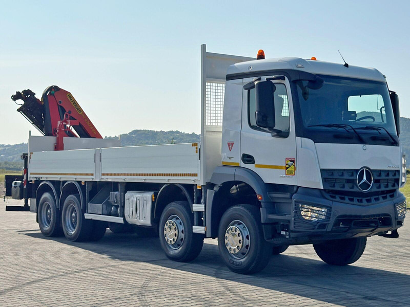 Mercedes-Benz ACTROS 3240 * PK 23001 - EH C+ FUNK / 8x4 * TOP - Flakbil, Kranbil: bild 4 Mercedes-Benz ACTROS 3240 * PK 23001 - EH C+ FUNK / 8x4 * TOP - Flakbil, Kranbil: bild 4