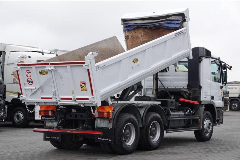 Mercedes-Benz ACTROS 3336 / 6x4 / WYWROTKA / BORDMATIC / HYDROBURTA / MEILLER - Tippbil lastbil: bild 5 Mercedes-Benz ACTROS 3336 / 6x4 / WYWROTKA / BORDMATIC / HYDROBURTA / MEILLER - Tippbil lastbil: bild 5