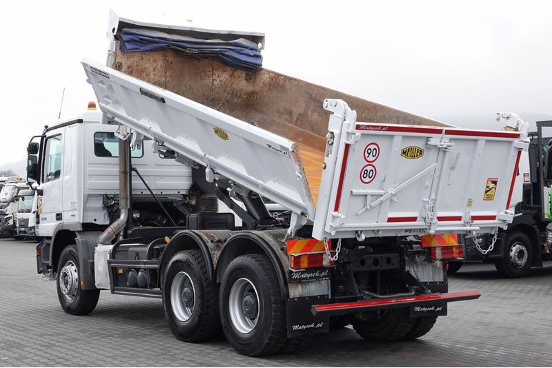 Mercedes-Benz ACTROS 3336 / 6x4 / WYWROTKA / BORDMATIC / HYDROBURTA / MEILLER - Tippbil lastbil: bild 4 Mercedes-Benz ACTROS 3336 / 6x4 / WYWROTKA / BORDMATIC / HYDROBURTA / MEILLER - Tippbil lastbil: bild 4
