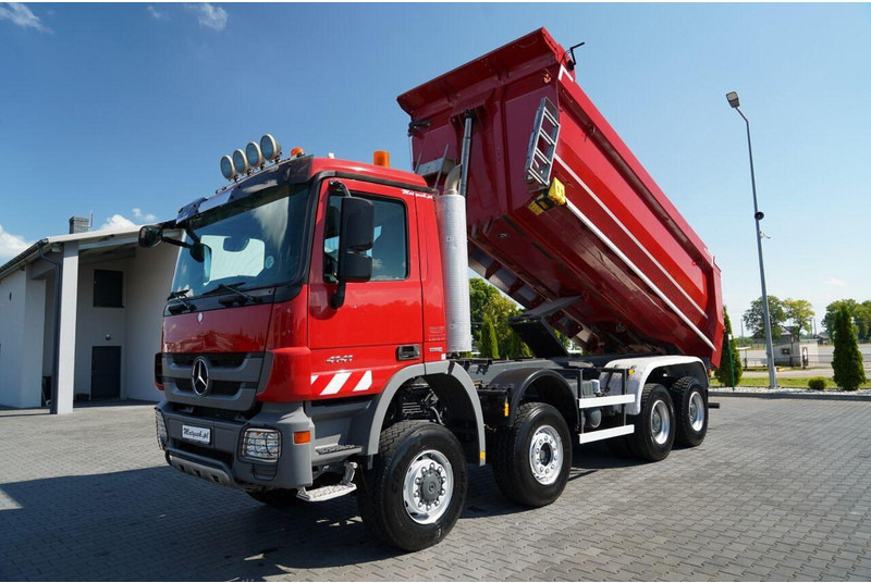 Mercedes-Benz ACTROS 4141 / 8X6 / WYWROTKA TYLNOZSYPOWA / MEILLER KIPPER 5.3M - Tippbil lastbil: bild 2 Mercedes-Benz ACTROS 4141 / 8X6 / WYWROTKA TYLNOZSYPOWA / MEILLER KIPPER 5.3M - Tippbil lastbil: bild 2