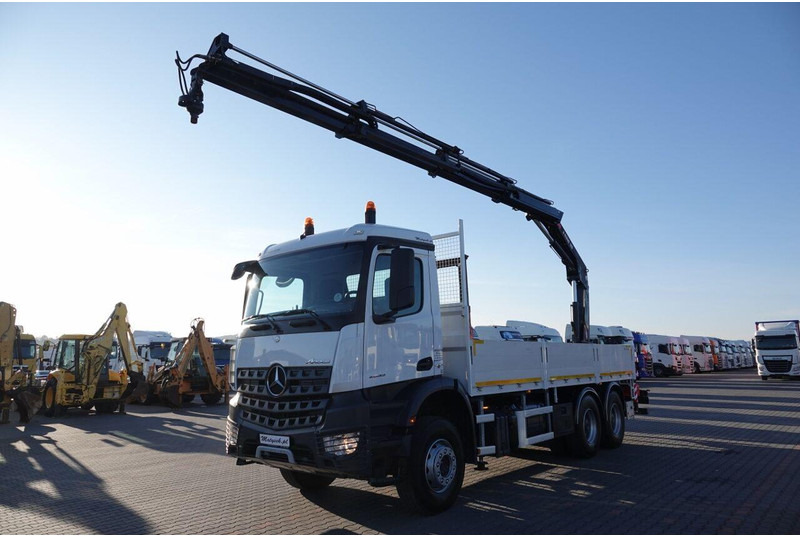 Mercedes-Benz AROCS 2633 / 6x4 / SKRZYNIOWY - 6,5 M / HDS HIAB 188 b-3 wysów: - Flakbil, Kranbil: bild 2 Mercedes-Benz AROCS 2633 / 6x4 / SKRZYNIOWY - 6,5 M / HDS HIAB 188 b-3 wysów: - Flakbil, Kranbil: bild 2