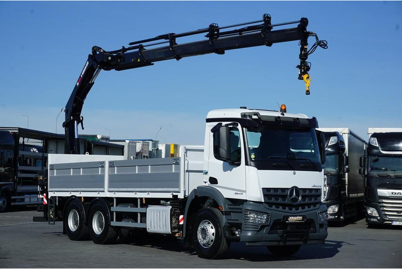 Mercedes-Benz AROCS / 2643 / 6 X 4 / SKRZYNIOWY + HDS / HIAB 228 E – 4 / WYS. - Flakbil, Kranbil: bild 2 Mercedes-Benz AROCS / 2643 / 6 X 4 / SKRZYNIOWY + HDS / HIAB 228 E – 4 / WYS. - Flakbil, Kranbil: bild 2