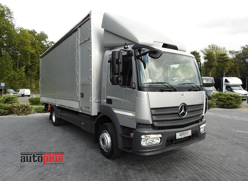 Mercedes-Benz ATEGO 1221 PLANDEKA WINDA 16 PALET WEBASTO KLIMATYZACJA PNEUMATY - Lastbil med skåp: bild 1 Mercedes-Benz ATEGO 1221 PLANDEKA WINDA 16 PALET WEBASTO KLIMATYZACJA PNEUMATY - Lastbil med skåp: bild 1