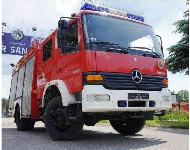 Mercedes-Benz ATEGO 1225 Firebrigade Feuerwehr - Släck/ Räddningsvagn: bild 1 Mercedes-Benz ATEGO 1225 Firebrigade Feuerwehr - Släck/ Räddningsvagn: bild 1