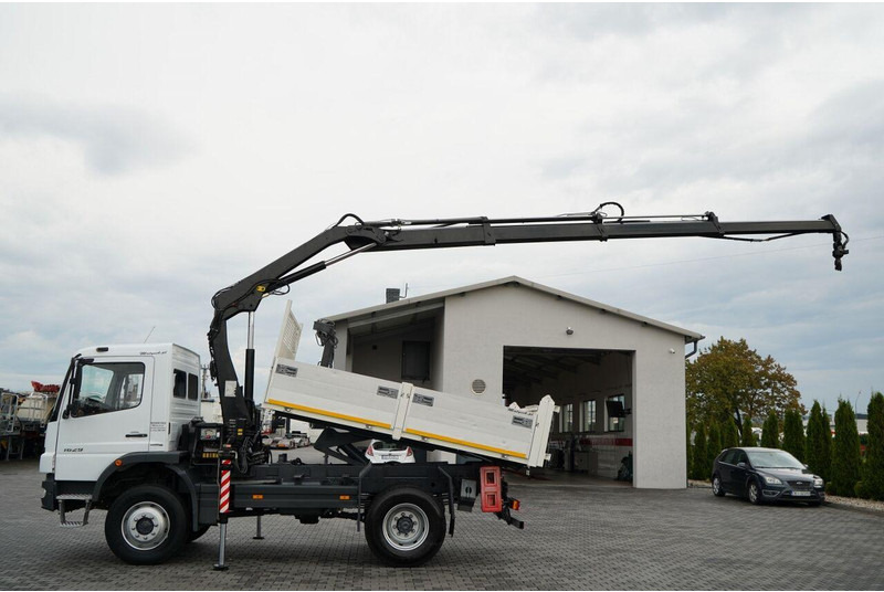 Mercedes-Benz ATEGO 1629 / 4x4 / WYWROTKA + HDS HIAB 111 B-3 / PILOT / ROTAT - Tippbil lastbil, Kranbil: bild 3 Mercedes-Benz ATEGO 1629 / 4x4 / WYWROTKA + HDS HIAB 111 B-3 / PILOT / ROTAT - Tippbil lastbil, Kranbil: bild 3