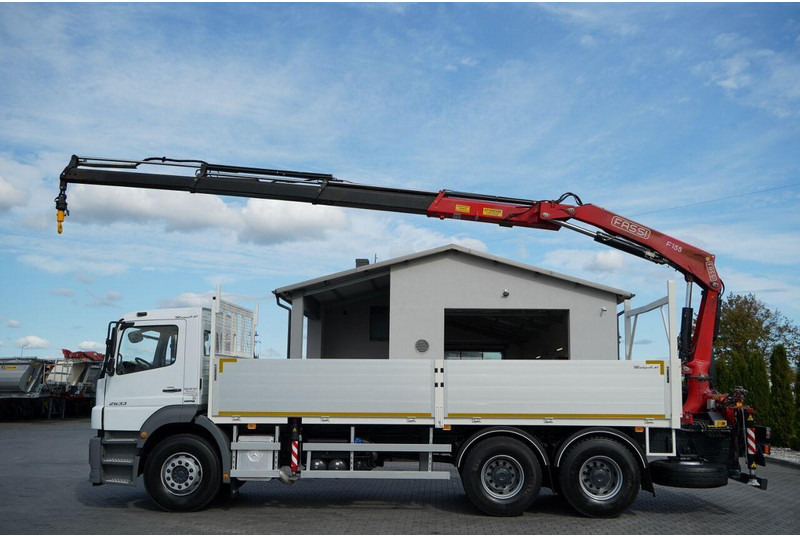 Mercedes-Benz / AXOR 2633 / 6X4 / SKRZYNIOWY - 6,55 M / MOCNA PODŁOGA / HDS FA - Flakbil, Kranbil: bild 3 Mercedes-Benz / AXOR 2633 / 6X4 / SKRZYNIOWY - 6,55 M / MOCNA PODŁOGA / HDS FA - Flakbil, Kranbil: bild 3