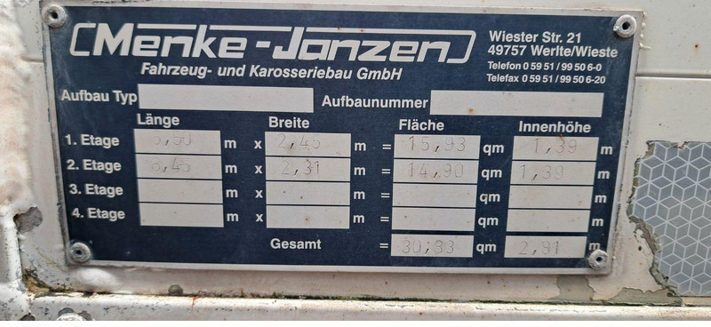 Djurtransport lastbil Mercedes-Benz Actros 1851: bild 15 Djurtransport lastbil Mercedes-Benz Actros 1851: bild 15