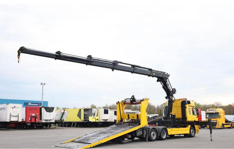 Mercedes-Benz Actros 2532 Vehicle transporter + crane Hiab 477EP-5 HiPro 6x2 - Biltransportbil lastbil: bild 5 Mercedes-Benz Actros 2532 Vehicle transporter + crane Hiab 477EP-5 HiPro 6x2 - Biltransportbil lastbil: bild 5