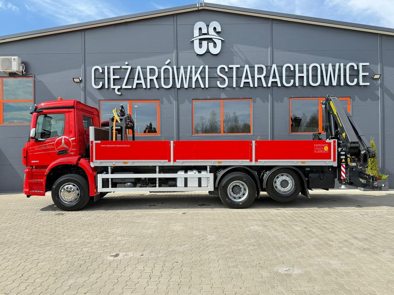 Mercedes-Benz Arocs Actros 2532 / E6 / 6x2 / skrzynia + żuraw Palfinger / budo - Flakbil, Kranbil: bild 3 Mercedes-Benz Arocs Actros 2532 / E6 / 6x2 / skrzynia + żuraw Palfinger / budo - Flakbil, Kranbil: bild 3