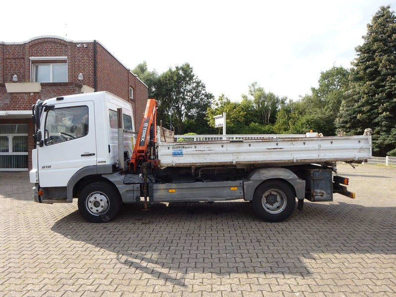 Mercedes-Benz Atego 818 3 way Meiller tipper + crane Terex 36.2 - Transportbil med tippflak: bild 5 Mercedes-Benz Atego 818 3 way Meiller tipper + crane Terex 36.2 - Transportbil med tippflak: bild 5