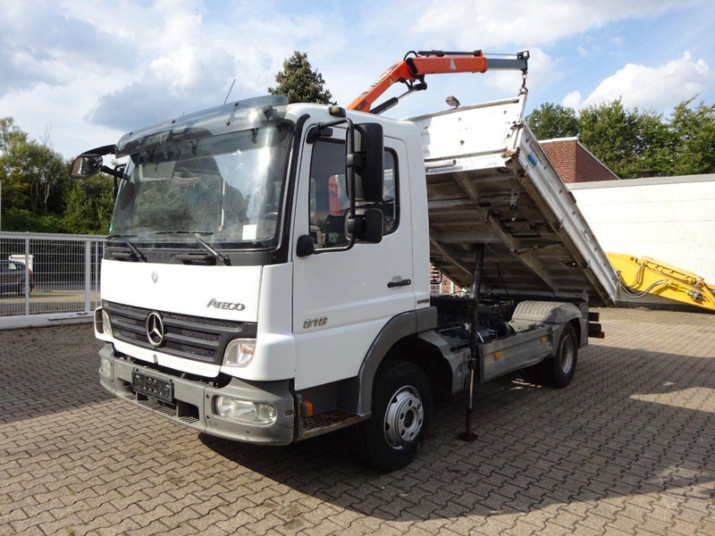 Mercedes-Benz Atego 818 3 way Meiller tipper + crane Terex 36.2 - Transportbil med tippflak: bild 3 Mercedes-Benz Atego 818 3 way Meiller tipper + crane Terex 36.2 - Transportbil med tippflak: bild 3