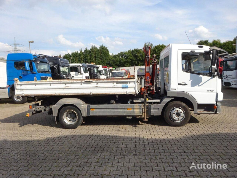 Mercedes-Benz Atego 818 - 3 way tipper+crane - Tippbil lastbil, Kranbil: bild 4 Mercedes-Benz Atego 818 - 3 way tipper+crane - Tippbil lastbil, Kranbil: bild 4